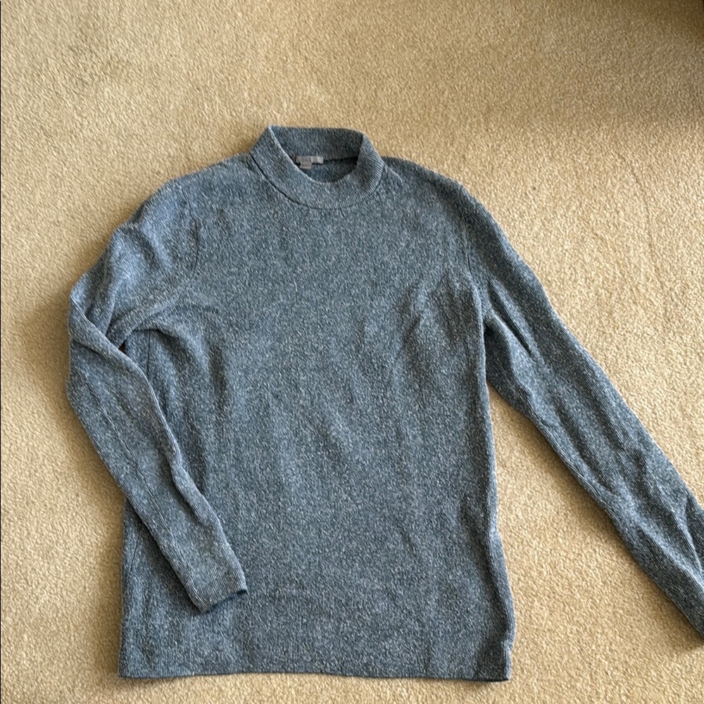 COS Women's blue Turtleneck Sweater
